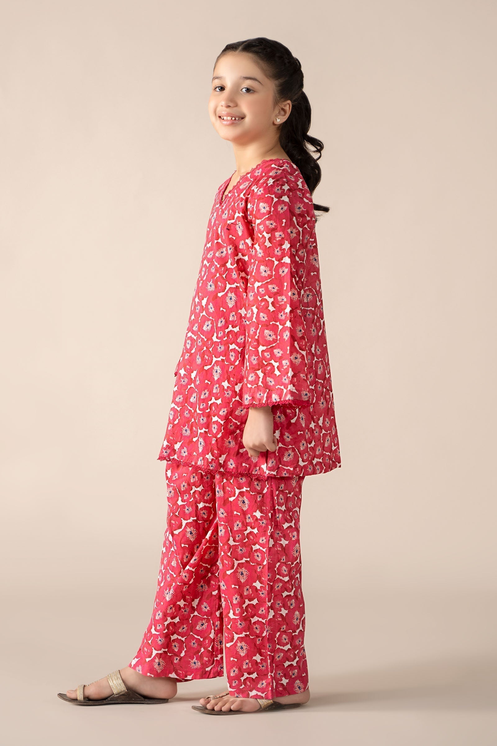 Maria B | 2 Piece Printed Lawn Suit | MKD-EF25-69 - Libasekhas
