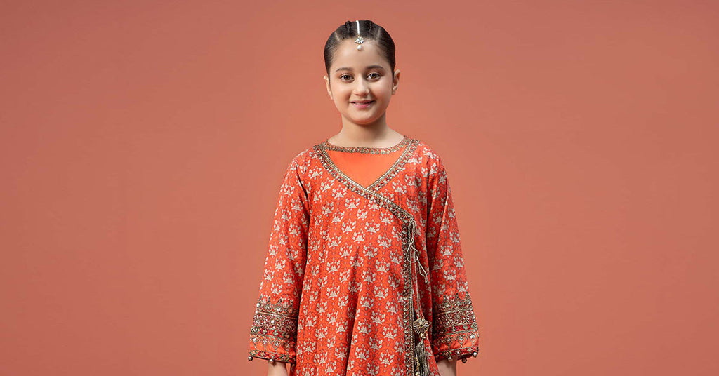 Maria B | 3 Piece Printed Linen Suit | MKD-W24-16 - Libasekhas