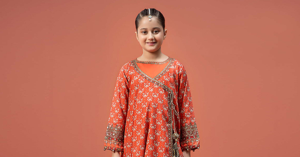 Maria B | 3 Piece Printed Linen Suit | MKD-W24-16 - Libasekhas