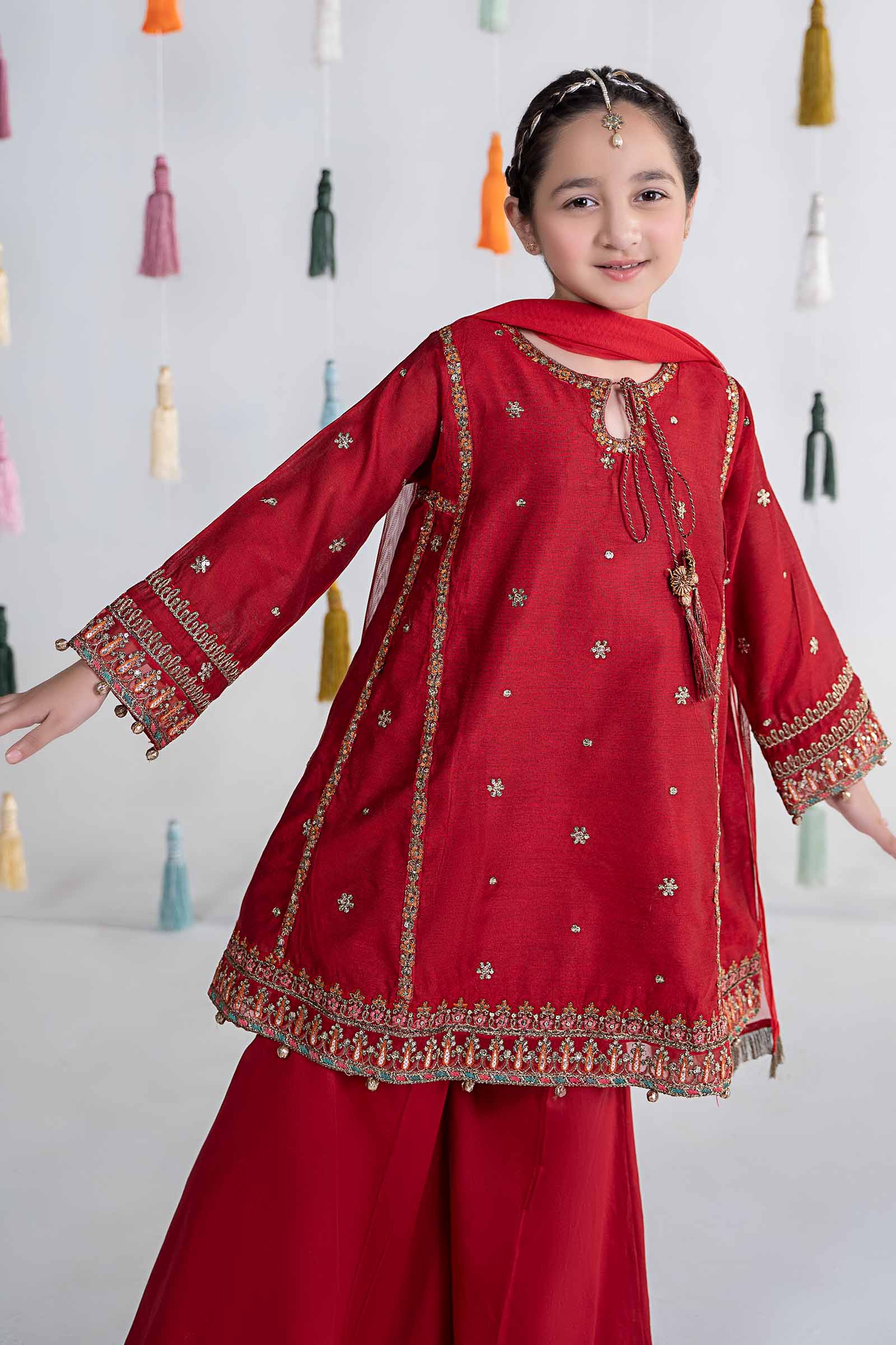 Maria B | 3 Piece Embroidered Yarn Dyed Suit | MKS-EA24-19 - Libasekhas