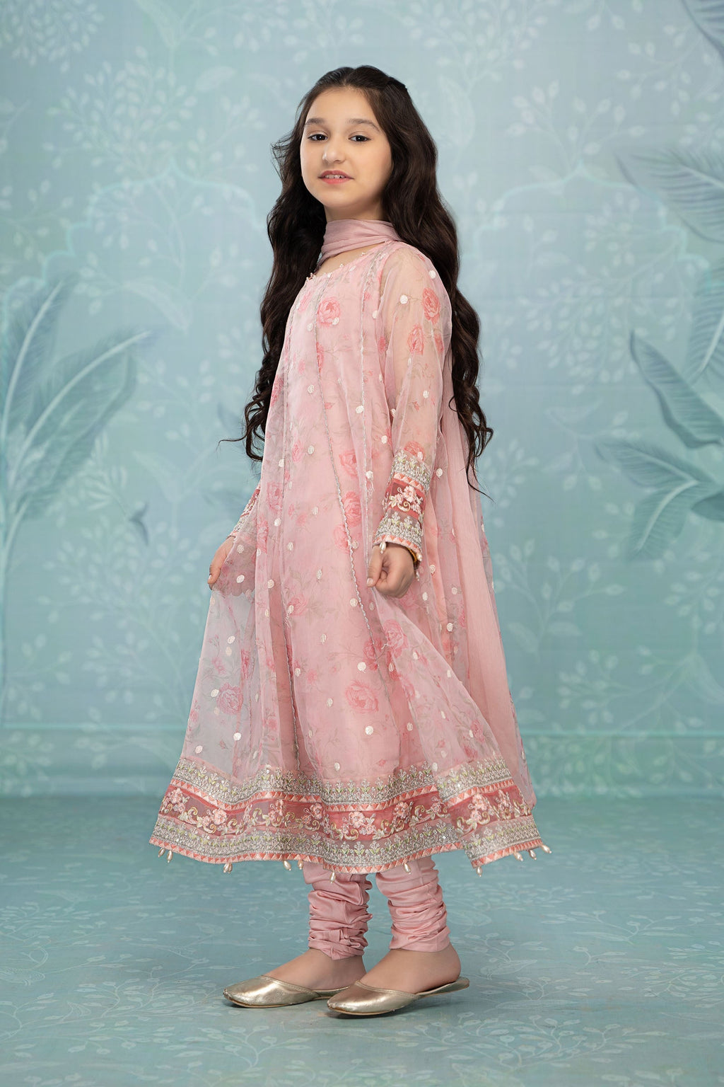 Maria B | 3 Piece Embroidered Lawn | MKS-EF23-03R1 - Libasekhas