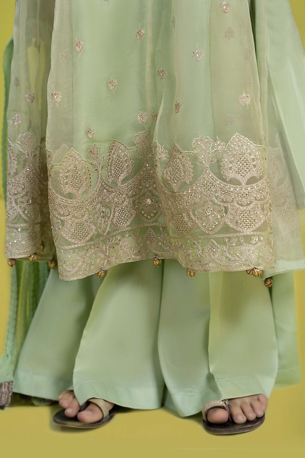 Maria B | 3 Piece Embroidered Organza Suit | MKS-EF24-05 - Libasekhas