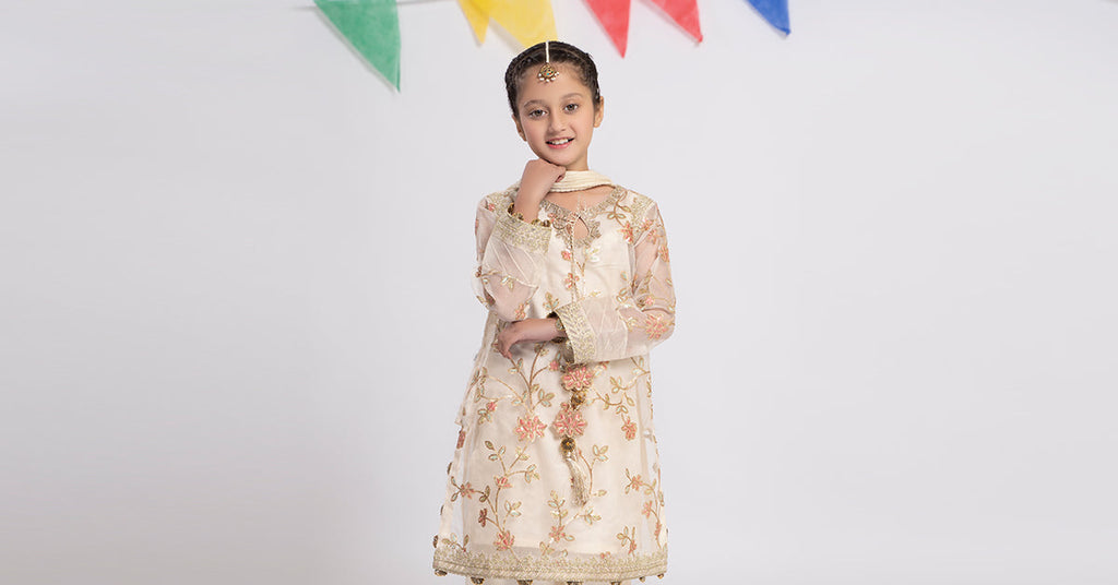 Maria B | 3 Piece Embroidered Organza Suit | MKS-EF24-30 - Libasekhas