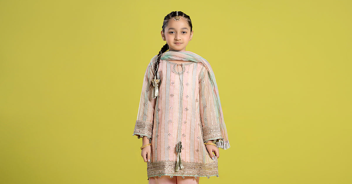 Maria B | 3 Piece Embroidered Yarn Dyed Suit | MKS-EF24-32 - Libasekhas
