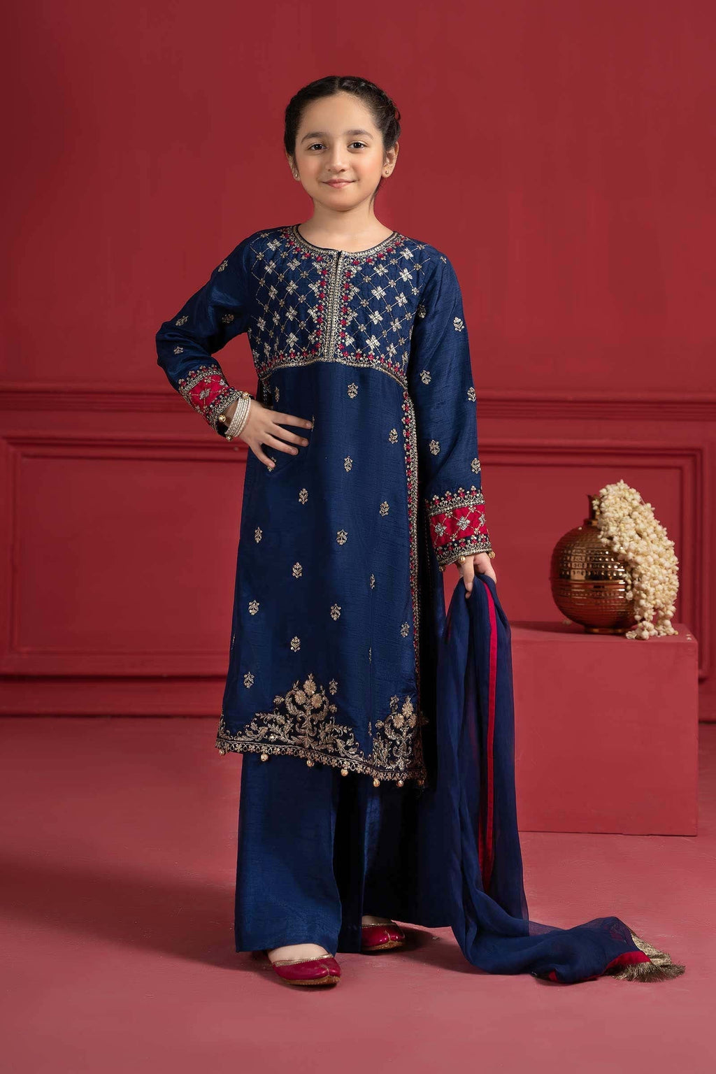 Maria B | Suit Blue MKS-W23-12 - Libasekhas