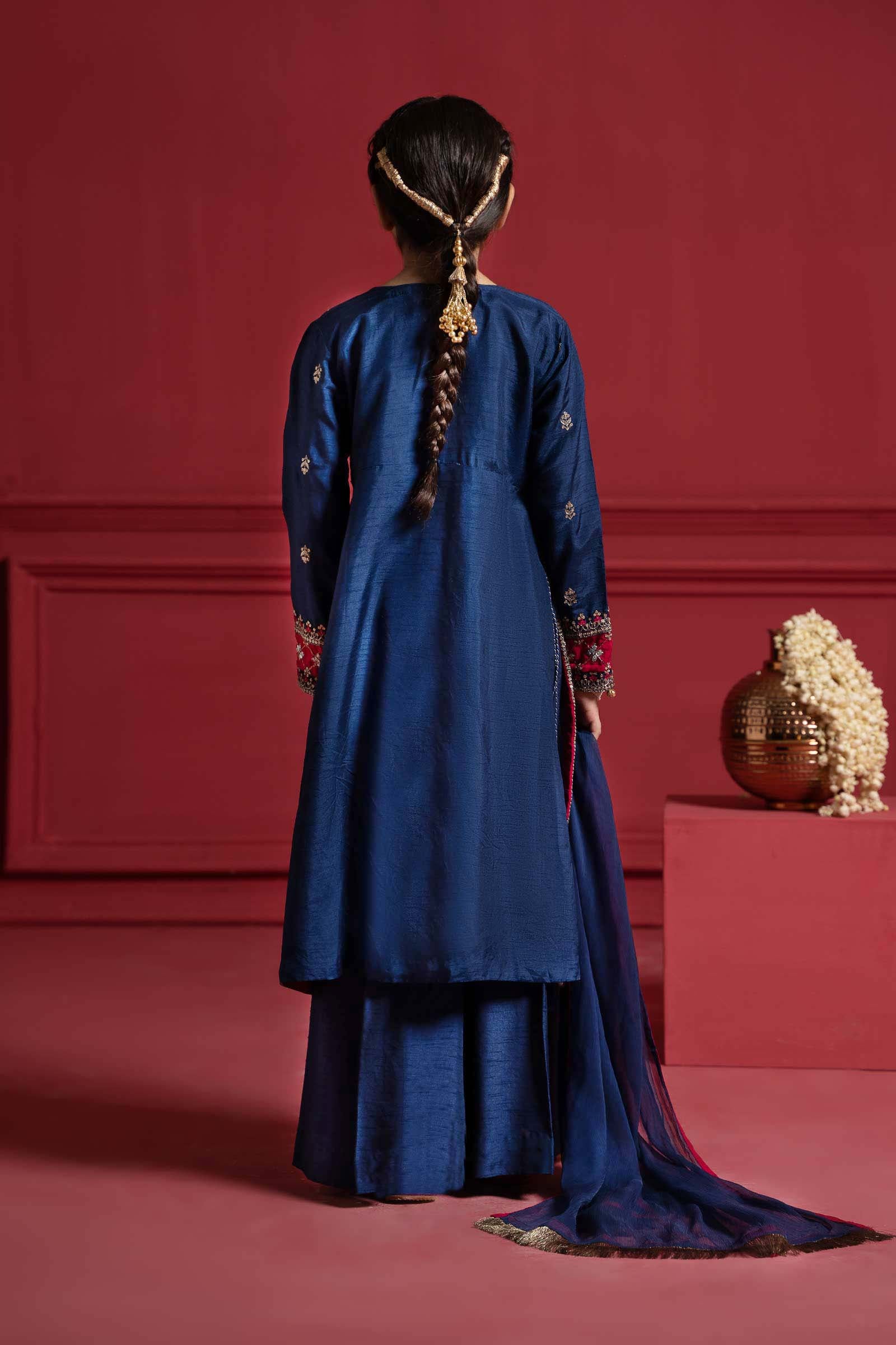 Maria B | Suit Blue MKS-W23-12 - Libasekhas