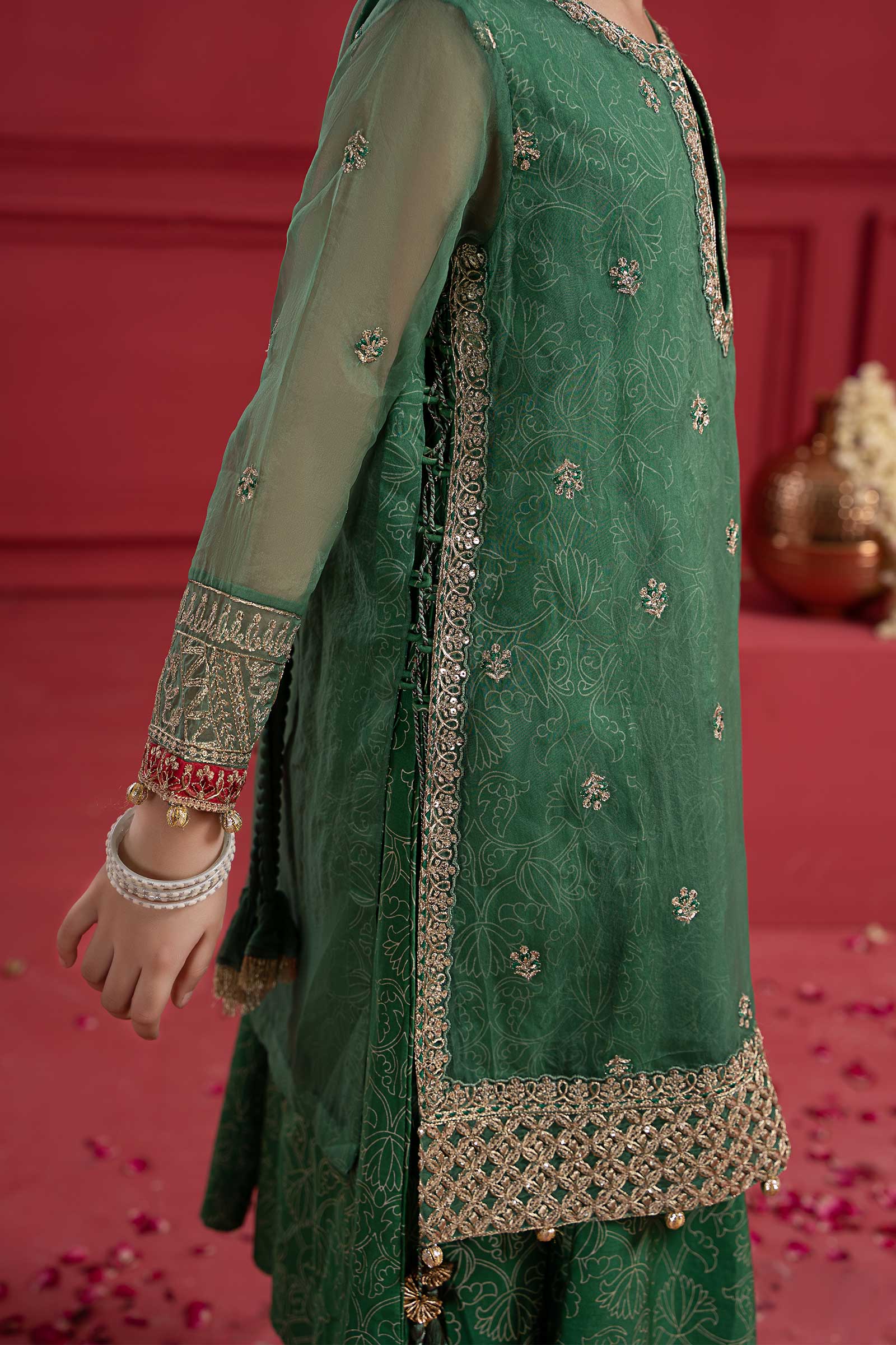 Maria B | Suit Green MKS-W23-21 - Libasekhas