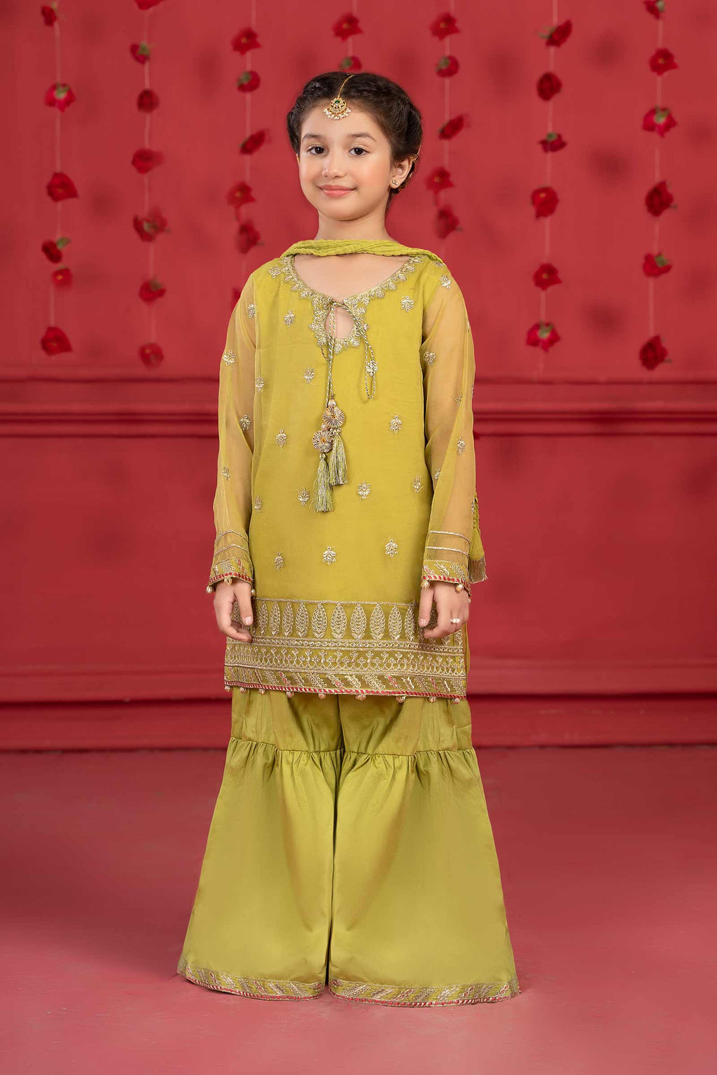 Maria B | Suit Green MKS-W23-27 - Libasekhas