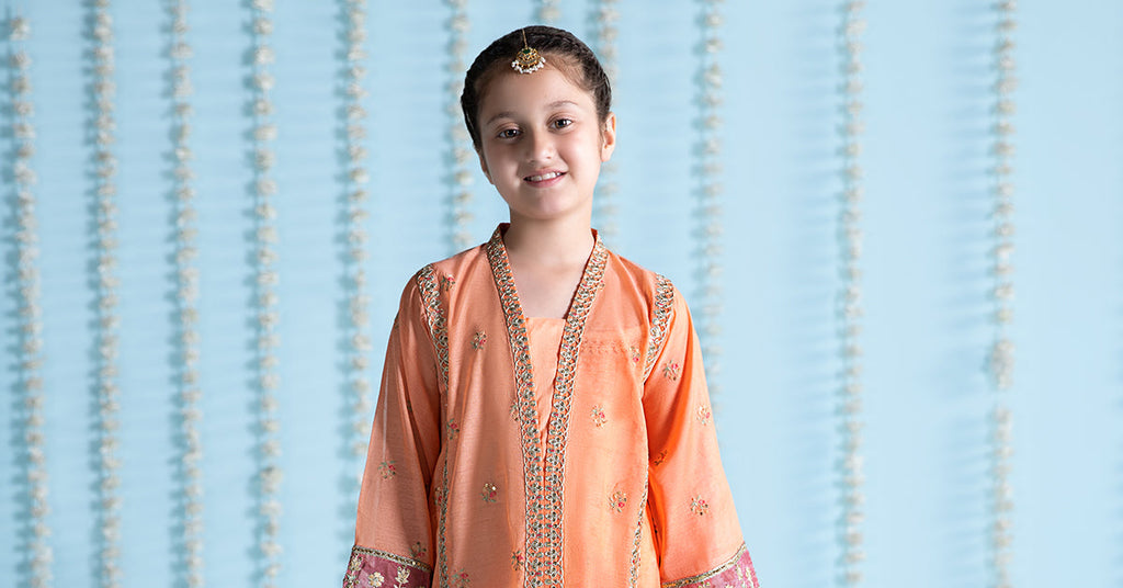 Maria B | 3 Piece Embroidered Paper Cotton Suit | MKS-EA24-04 - Libasekhas
