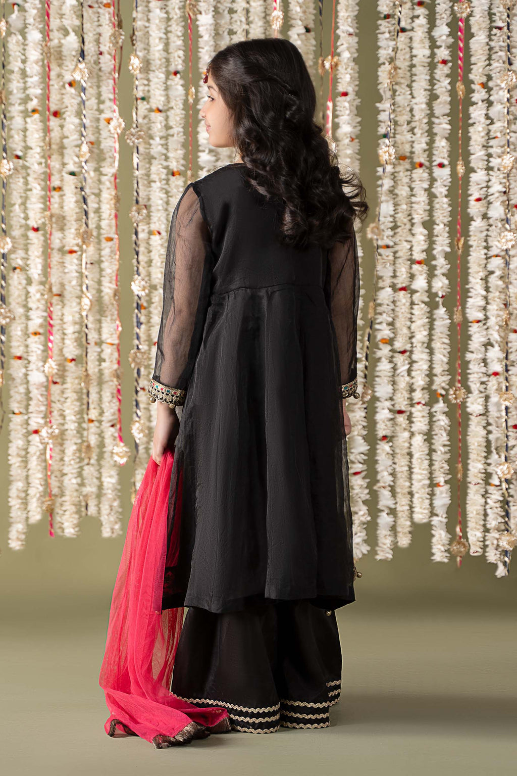 Maria B | 3 Piece Embroidered Organza Suit | MKS-EF25-32 - Libasekhas