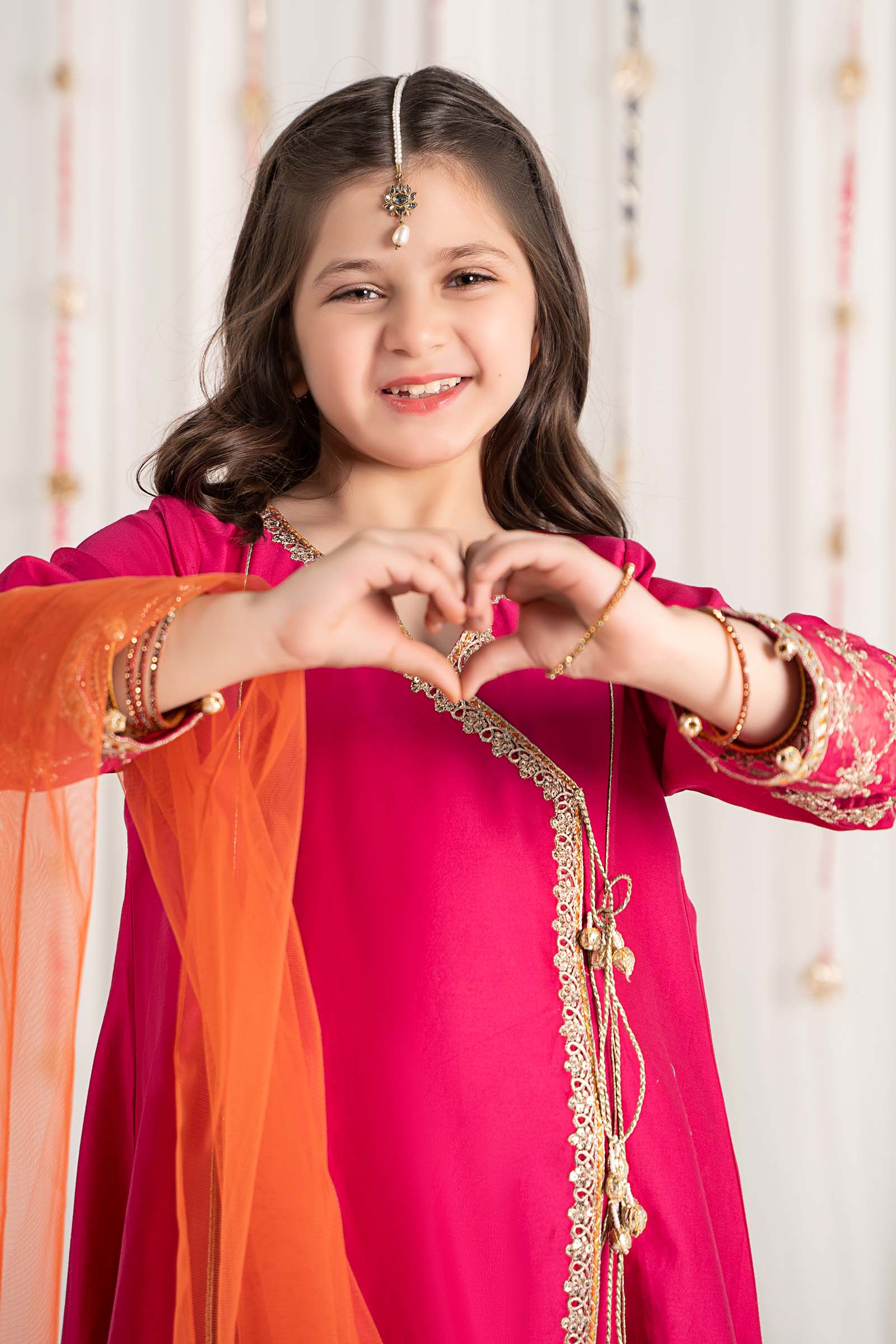 Maria B | 3 Piece Embroidered Cotton Satin Suit | MKS-EF25-41 - Libasekhas
