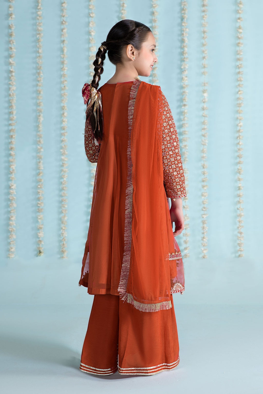 Maria B | 3 Piece Embroidered Net Suit | MKS-EA24-02 - Libasekhas
