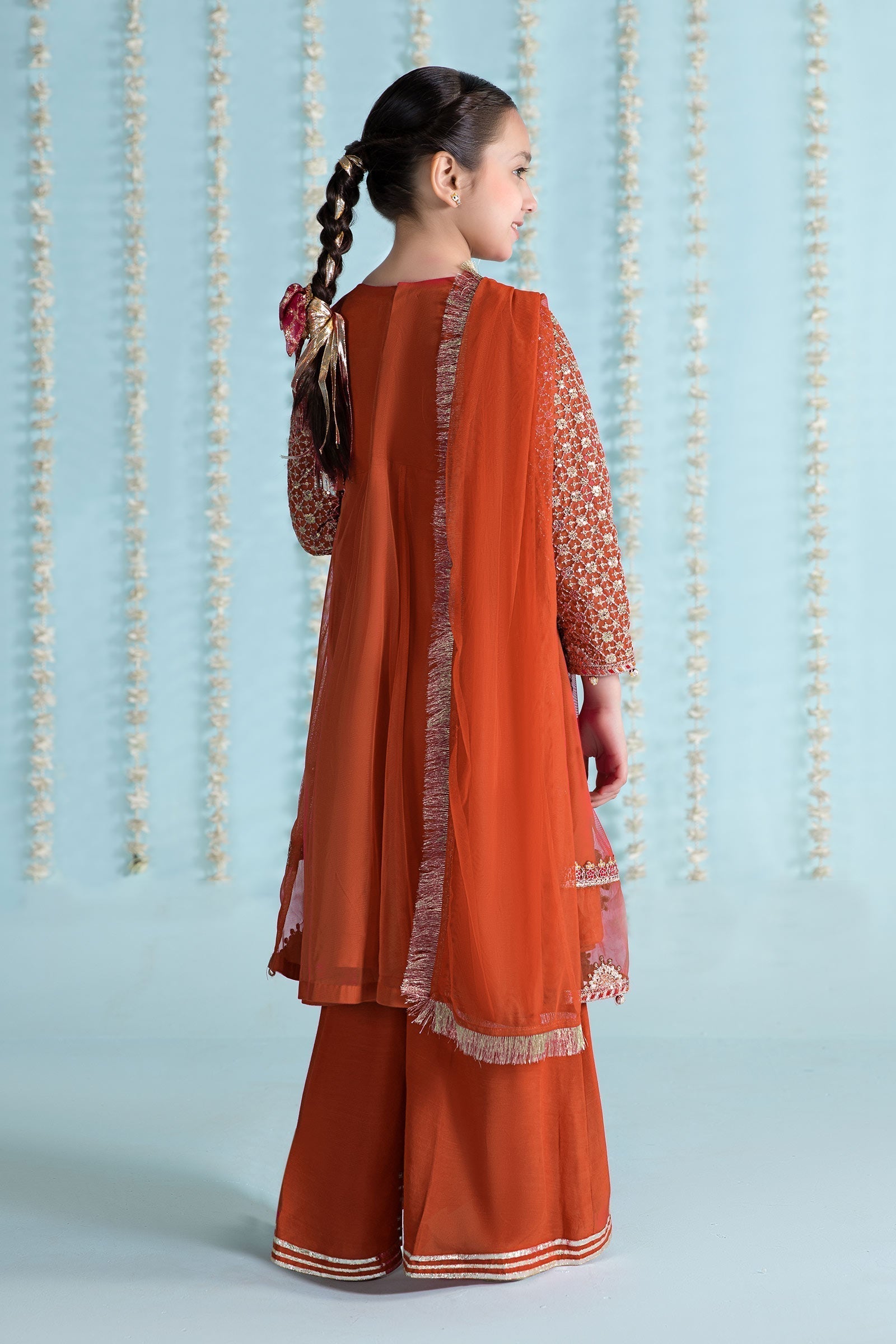 Maria B | 3 Piece Embroidered Net Suit | MKS-EA24-02 - Libasekhas