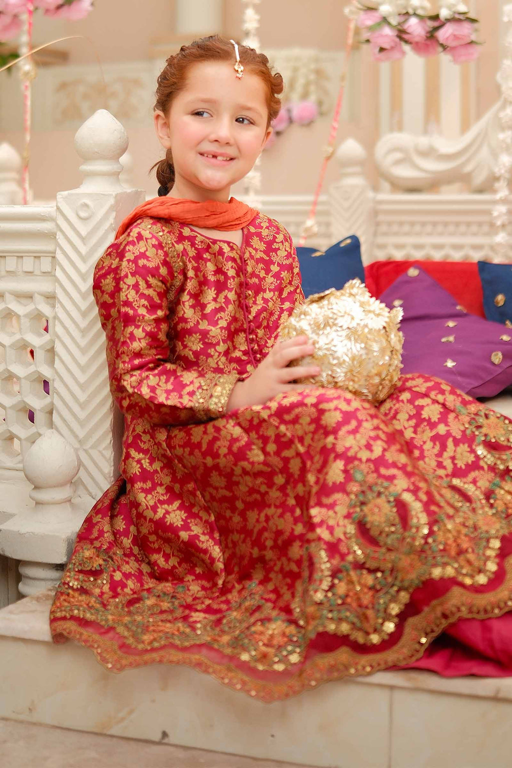 Maria B | 3 Piece Embroidered Jamawar Suit | MKS-W24-30 - Libasekhas