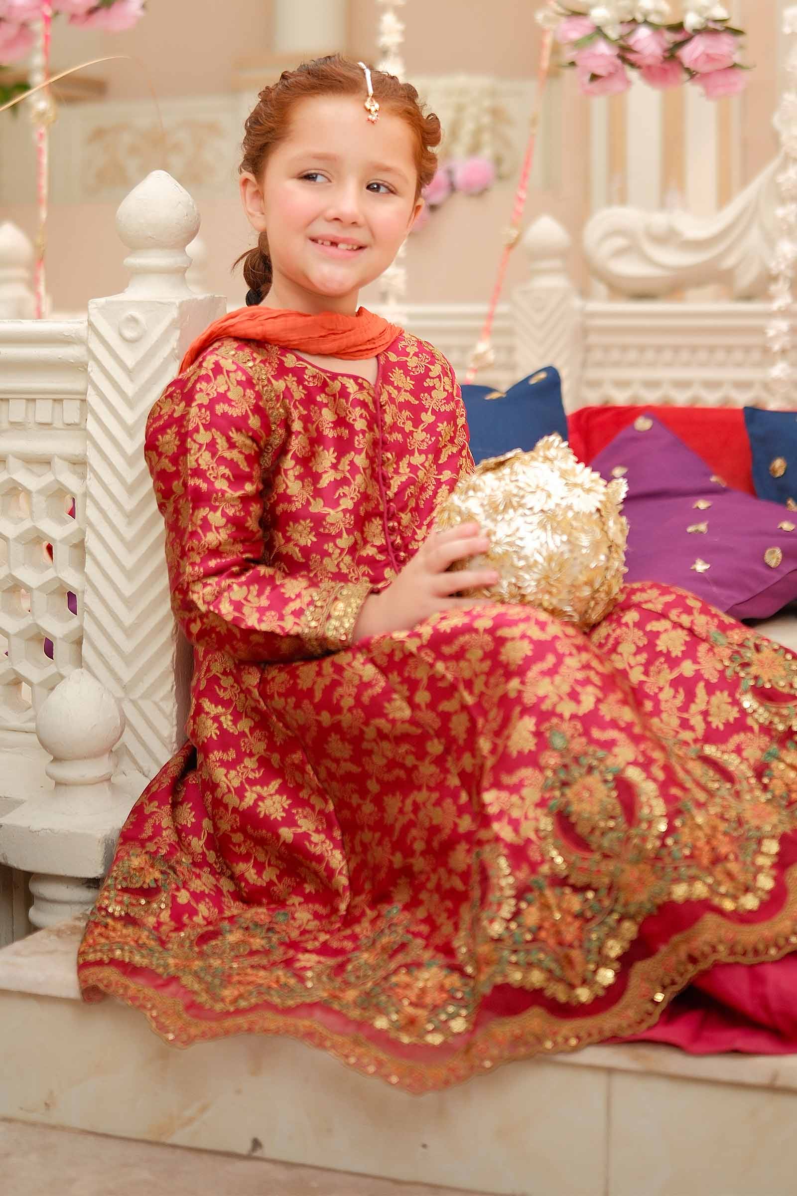 Maria B | 3 Piece Embroidered Jamawar Suit | MKS-W24-30 - Libasekhas