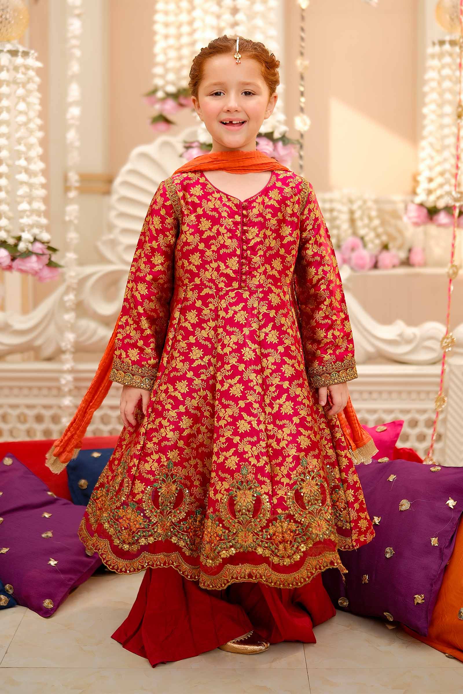 Maria B | 3 Piece Embroidered Jamawar Suit | MKS-W24-30 - Libasekhas
