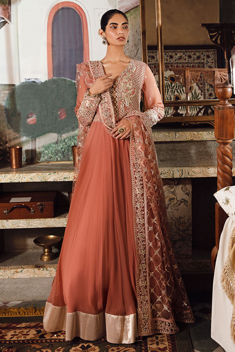 Mushq | Irha Kalidaar Chiffon Pret | AYLA - House Of Anaya