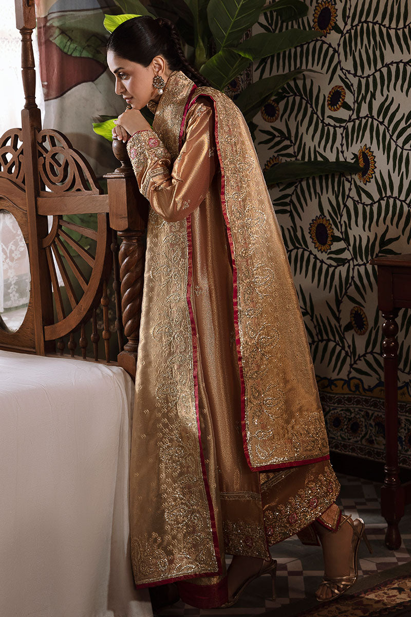 Mushq | Sunehri Lama Silk | Aleha