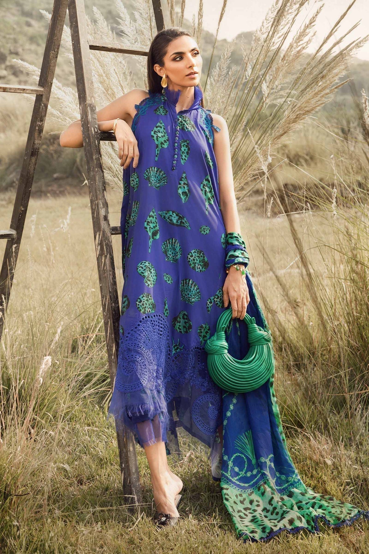 Maria B | M Prints Winter 24 | MPT-2410-A - House Of Anaya