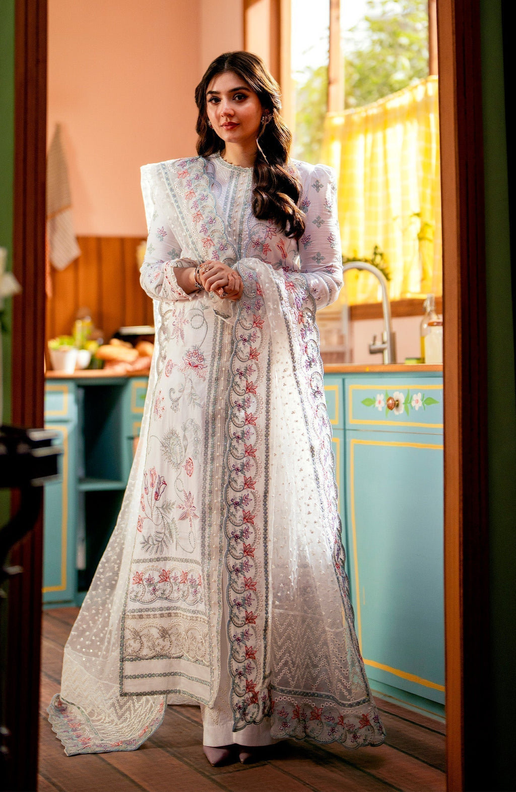 Maryum N Maria | Luxury Lawn 24 | Fatin - House Of Anaya