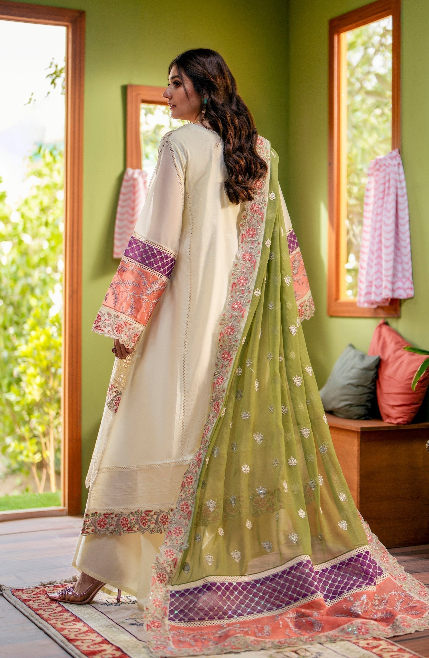 Maryum N Maria | Luxury Lawn 24 | Dina - House Of Anaya