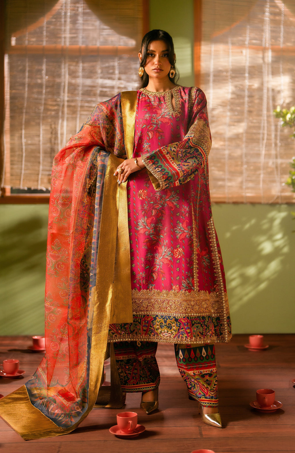 Maryum N Maria | Luxury Lawn 24 | Tefnut - House Of Anaya