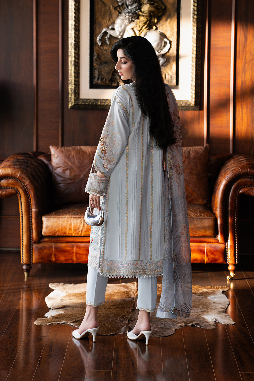 Maryum N Maria | Eid Luxury Lawn 26 | SNEŽANA - MSS6336