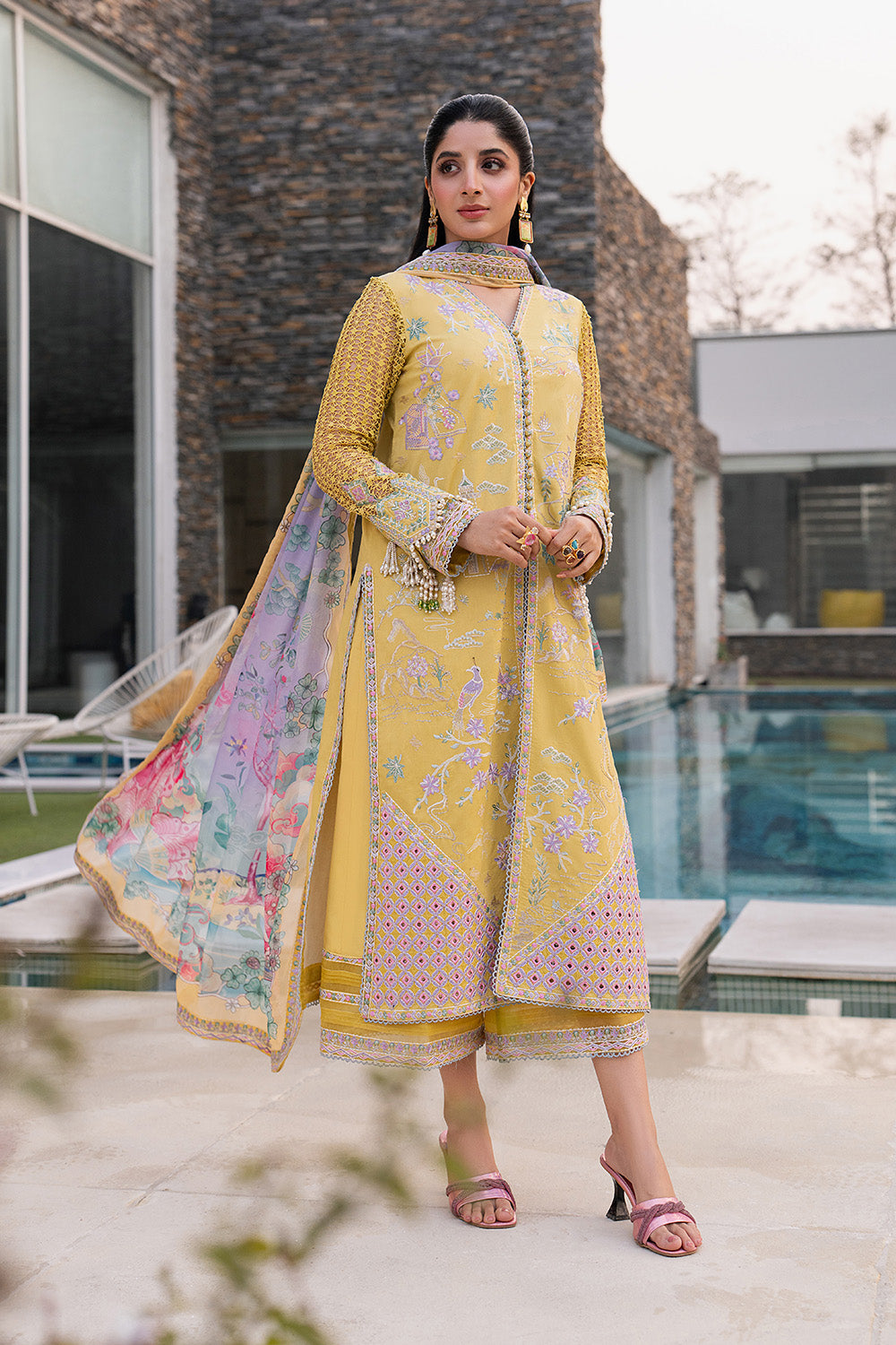 Maryum N Maria | Eid Luxury Lawn 26 | LUBCYA - MSS6338