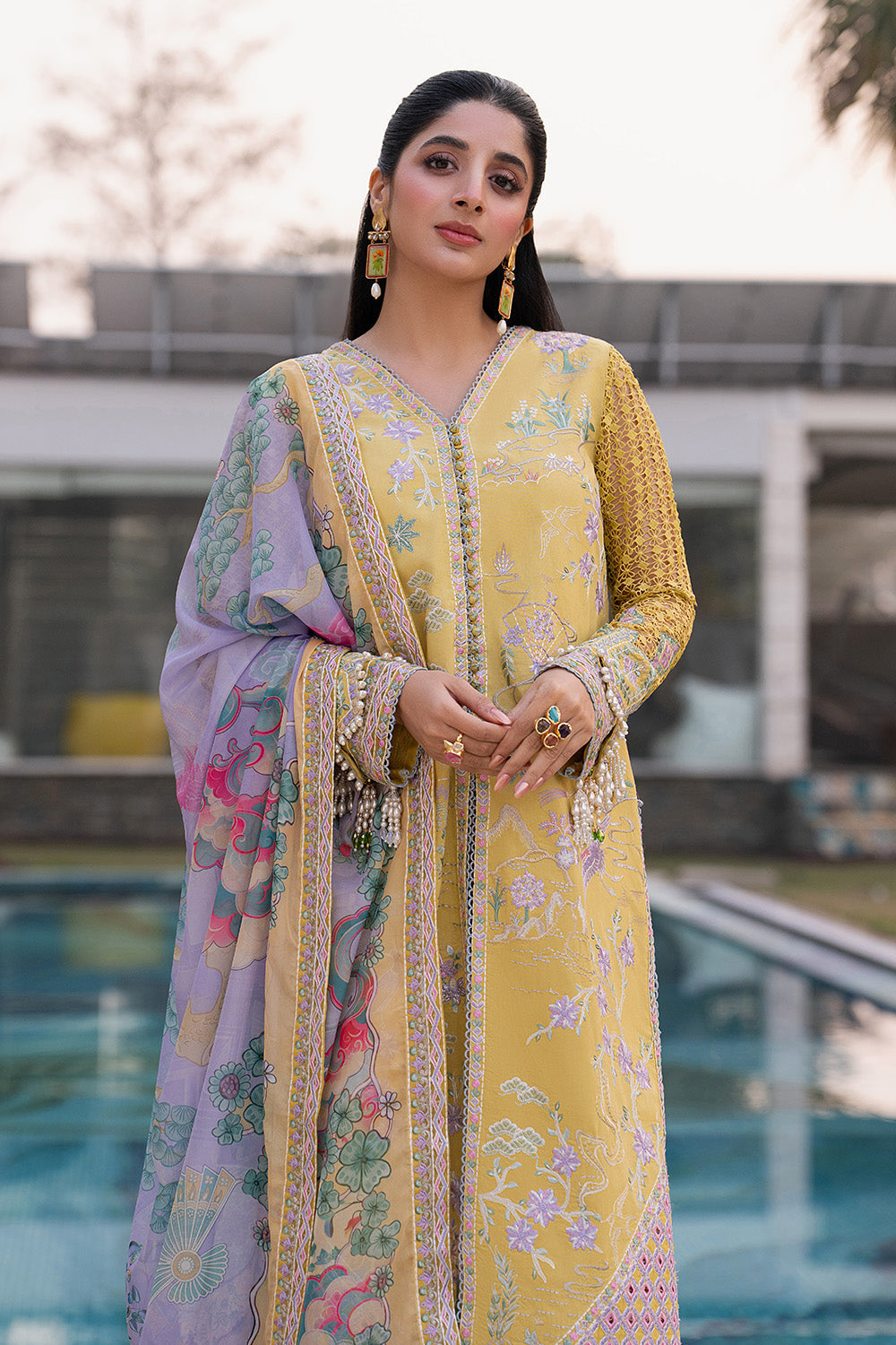 Maryum N Maria | Eid Luxury Lawn 26 | LUBCYA - MSS6338