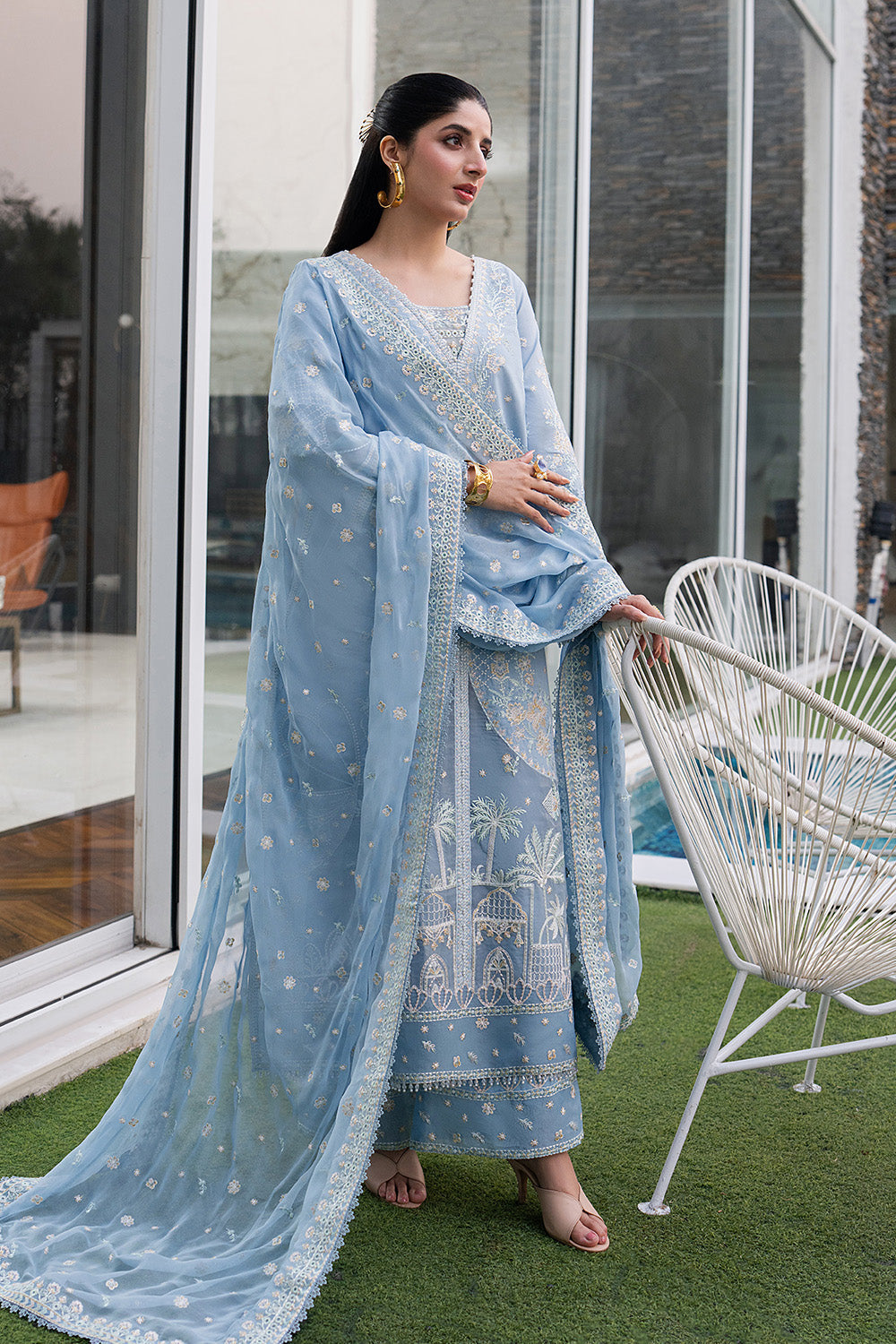 Maryum N Maria | Eid Luxury Lawn 26 | MARUSIA - MSS6341