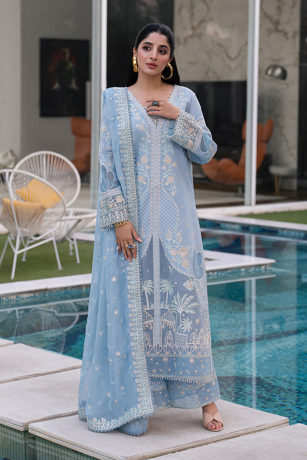 Maryum N Maria | Eid Luxury Lawn 26 | MARUSIA - MSS6341