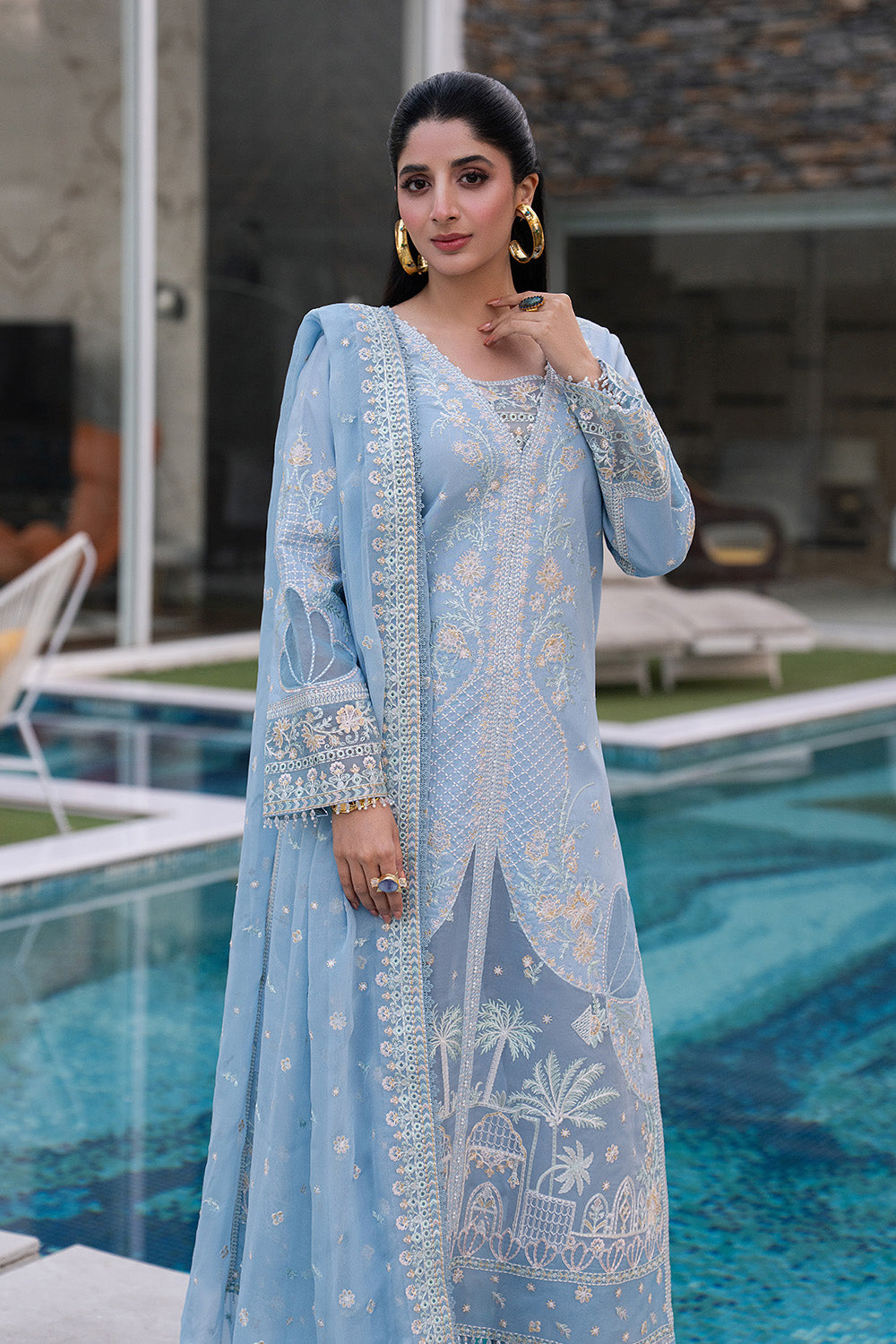 Maryum N Maria | Eid Luxury Lawn 26 | MARUSIA - MSS6341