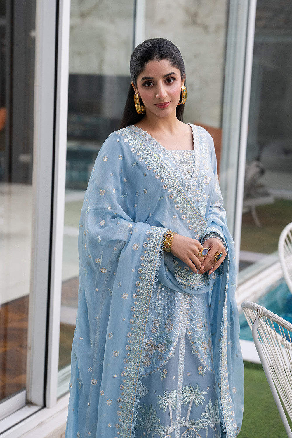 Maryum N Maria | Eid Luxury Lawn 26 | MARUSIA - MSS6341