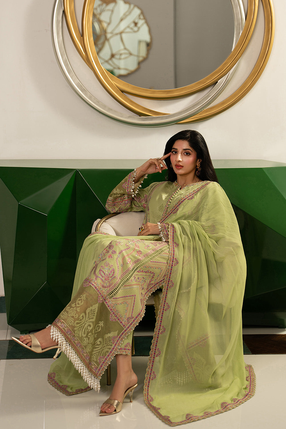 Maryum N Maria | Eid Luxury Lawn 26 | ROMANKA - MSS6342