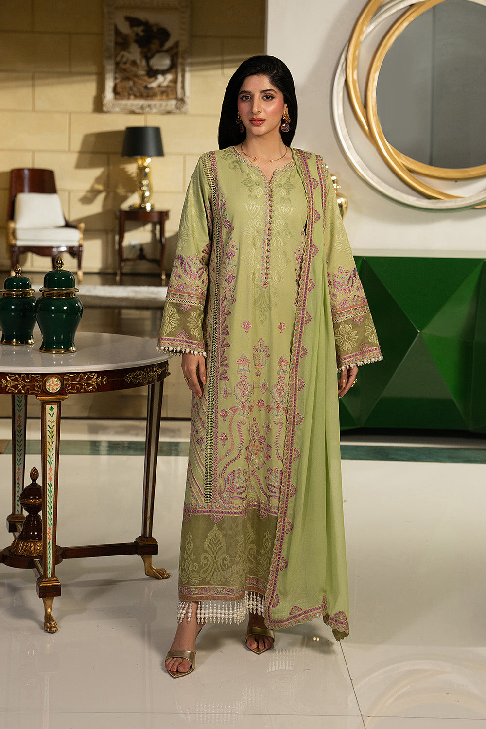 Maryum N Maria | Eid Luxury Lawn 26 | ROMANKA - MSS6342