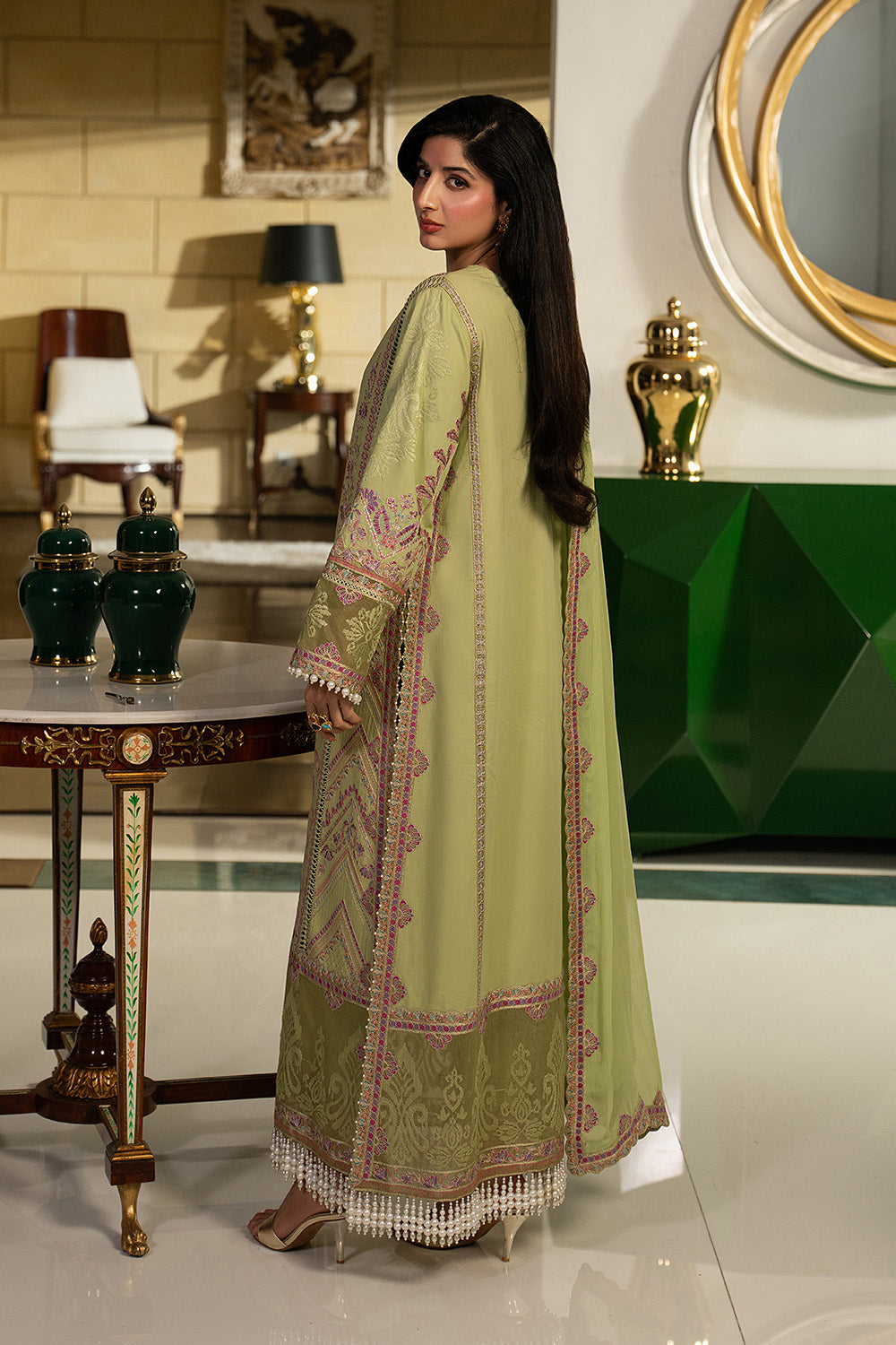 Maryum N Maria | Eid Luxury Lawn 26 | ROMANKA - MSS6342
