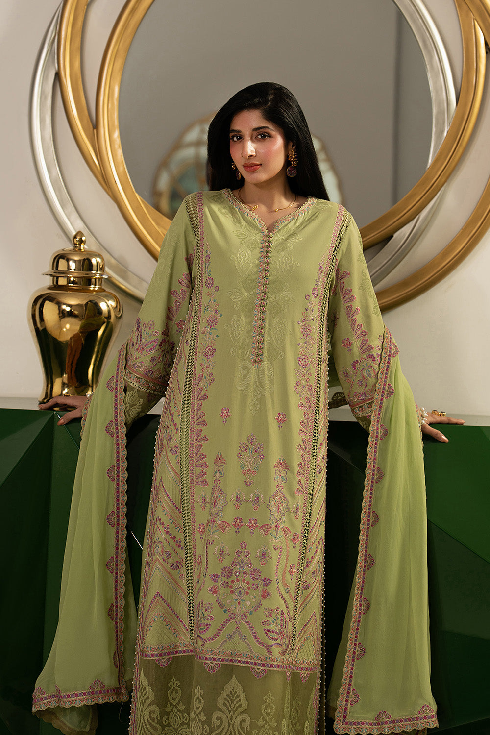 Maryum N Maria | Eid Luxury Lawn 26 | ROMANKA - MSS6342