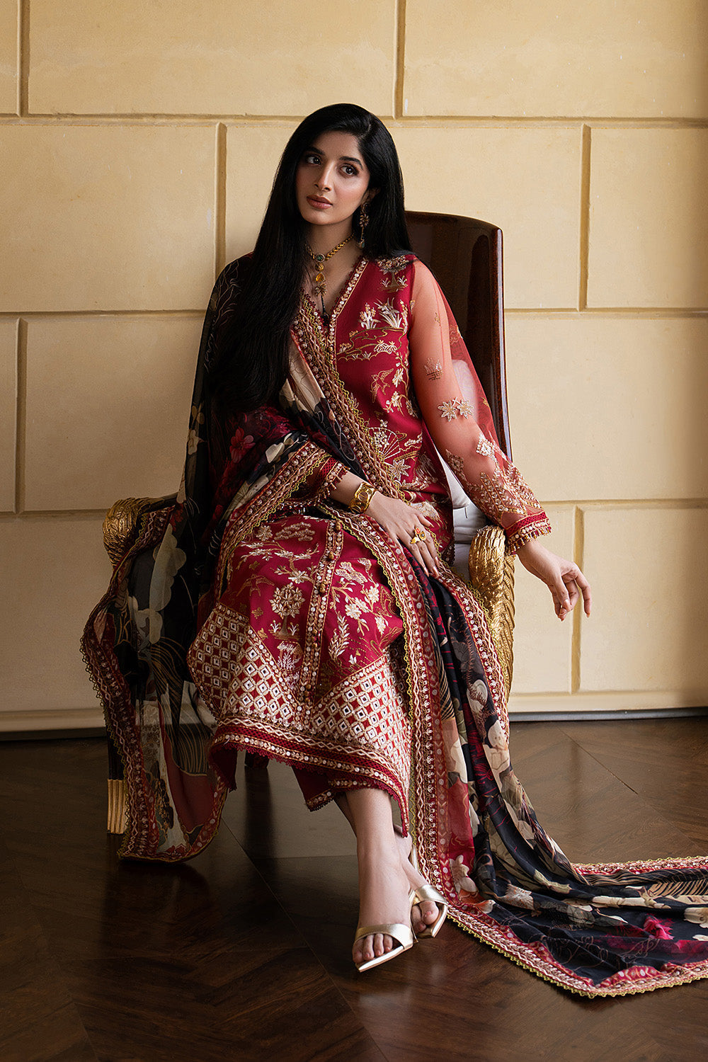 Maryum N Maria | Eid Luxury Lawn 26 | SOLOMIA - MSS6345
