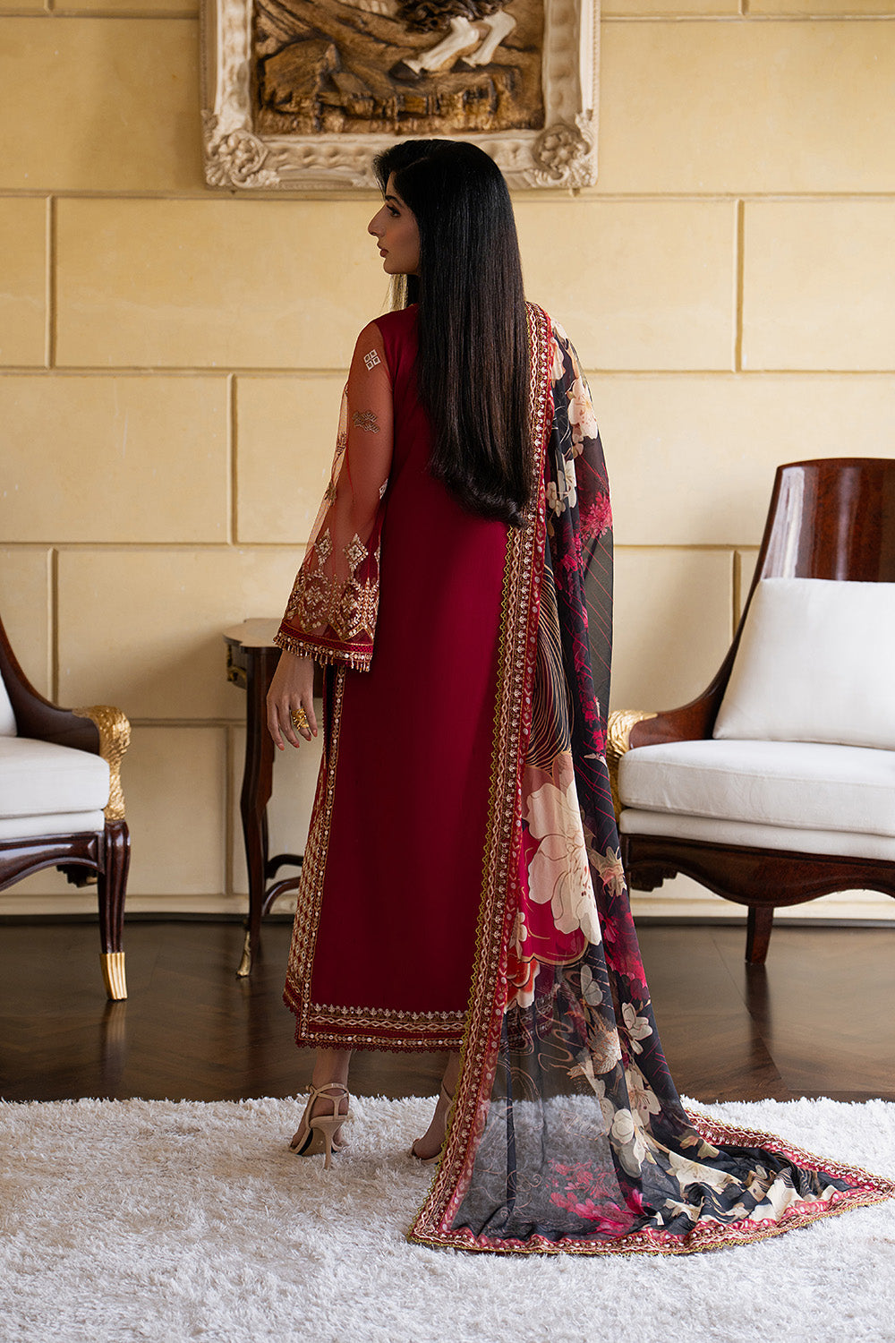 Maryum N Maria | Eid Luxury Lawn 26 | SOLOMIA - MSS6345