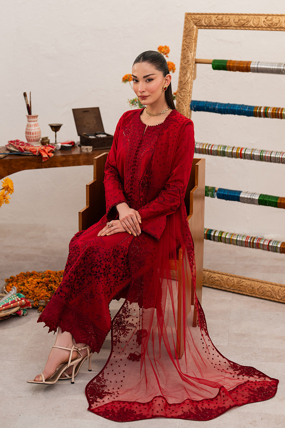 Maryum N Maria | Eid Luxury Lawn 26 | ZAMZAM - MSS6366