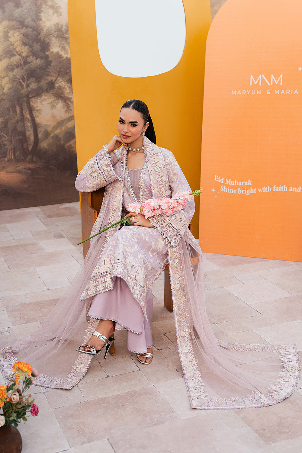 Maryum N Maria | Eid Luxury Lawn 26 | ASEEL - MSS6371