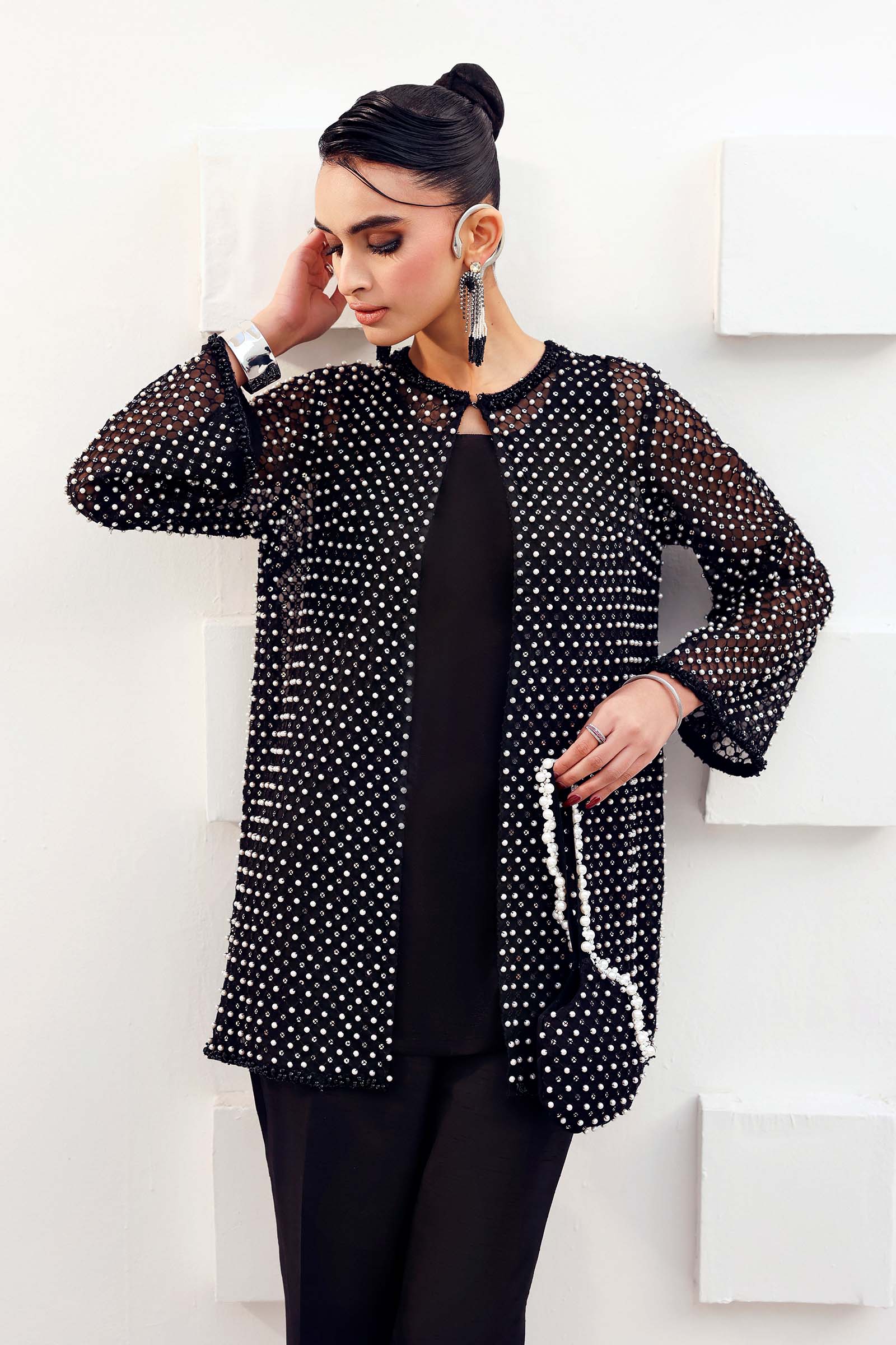 Maria B | Eid Collection Formals 26 | 3 Piece Embroidered Organza Suit