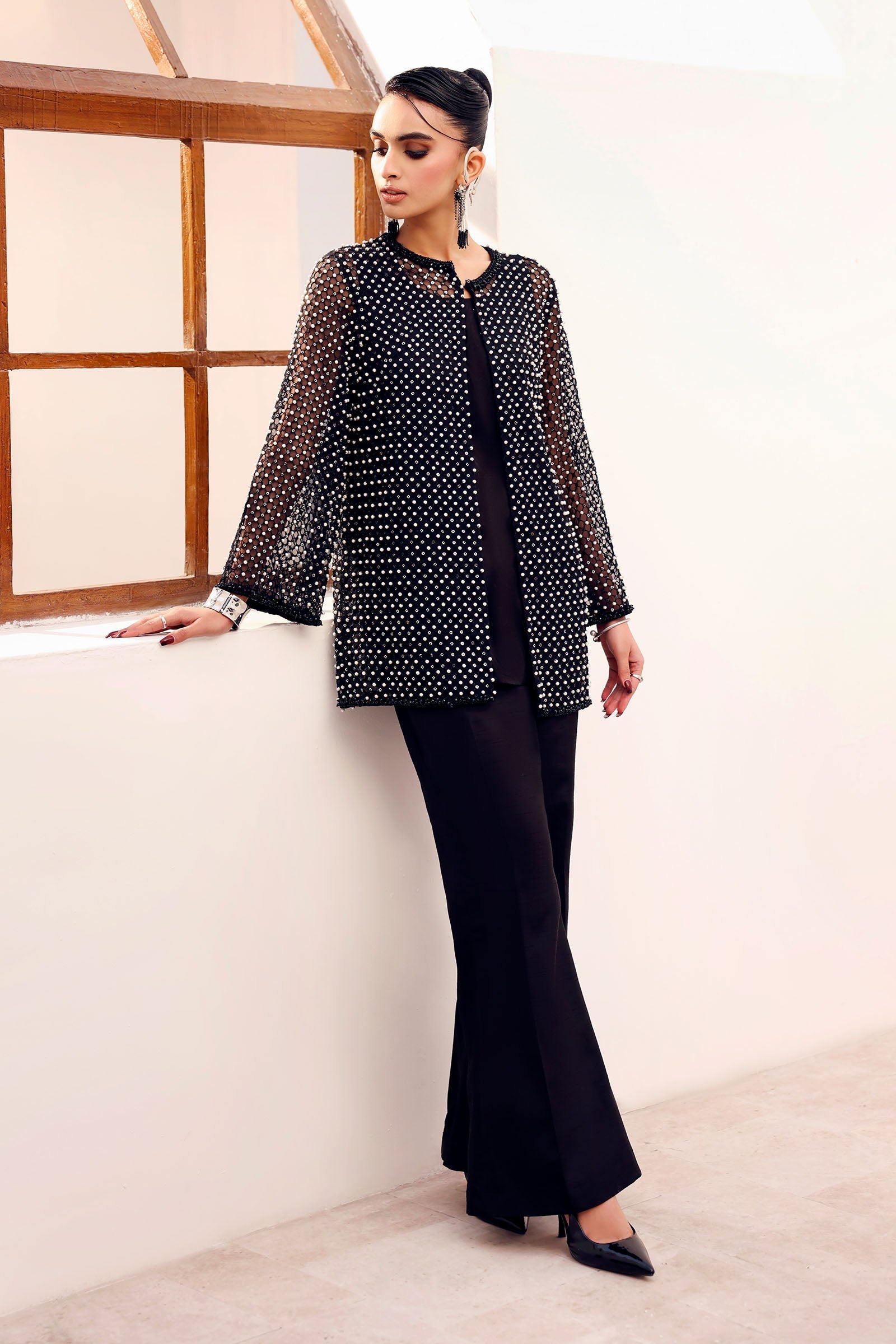 Maria B | Eid Collection Formals 26 | 3 Piece Embroidered Organza Suit