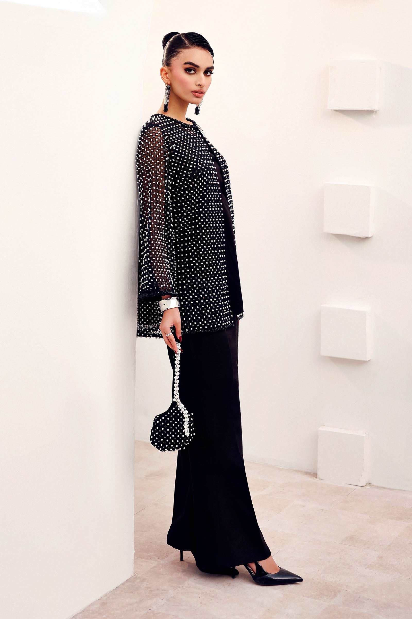 Maria B | Eid Collection Formals 26 | 3 Piece Embroidered Organza Suit