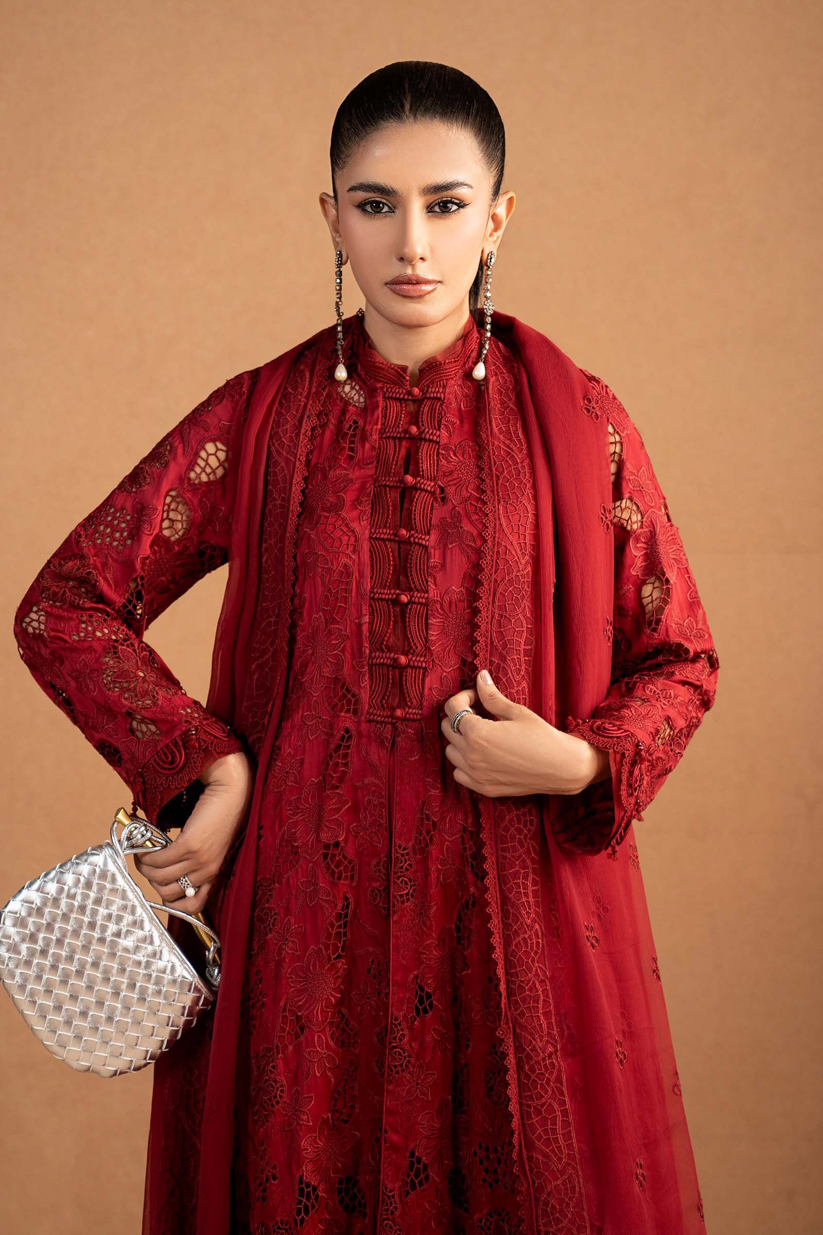 Maria B | Pre Fall 25 | MBS-W25-18-Red