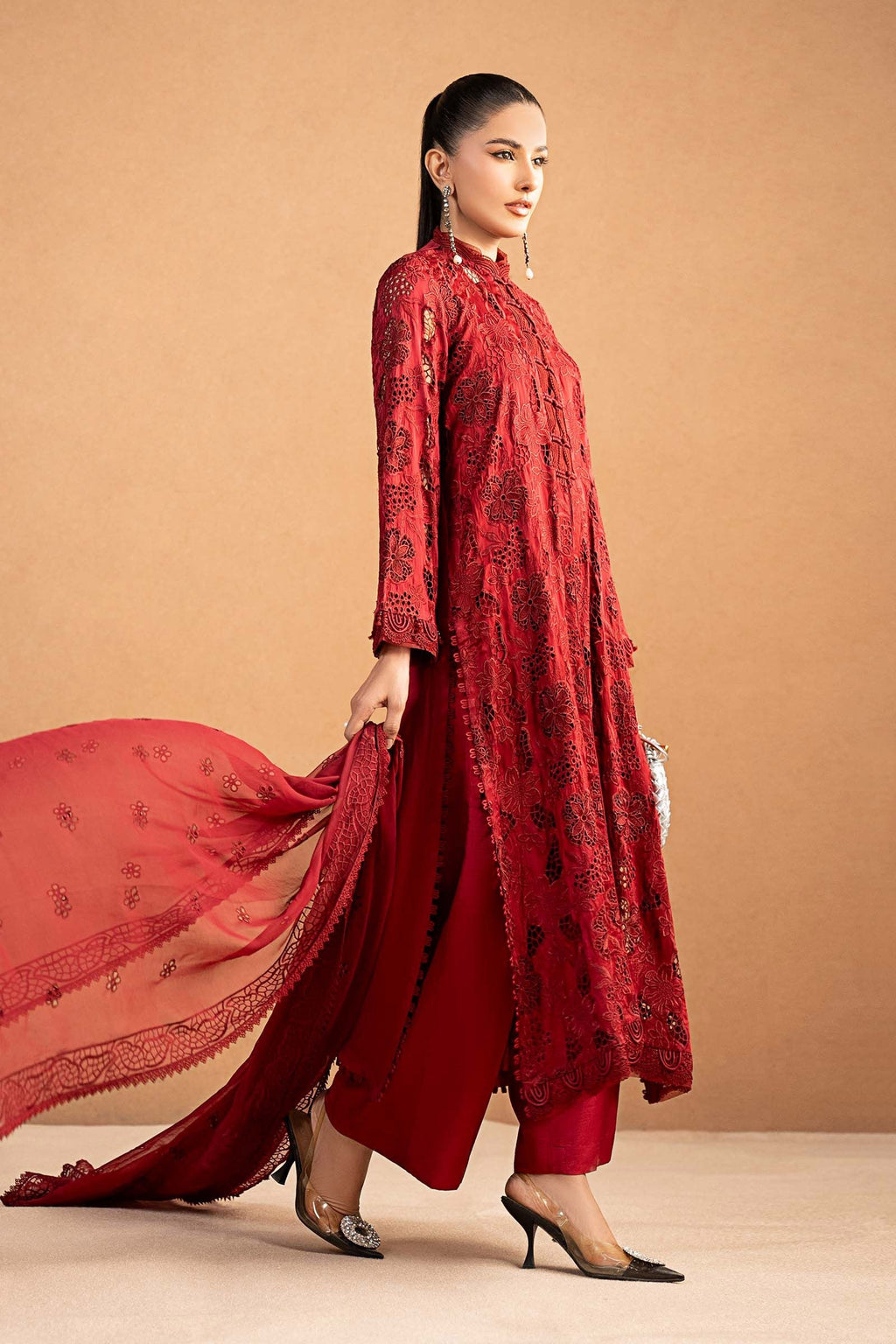 Maria B | Pre Fall 25 | MBS-W25-18-Red