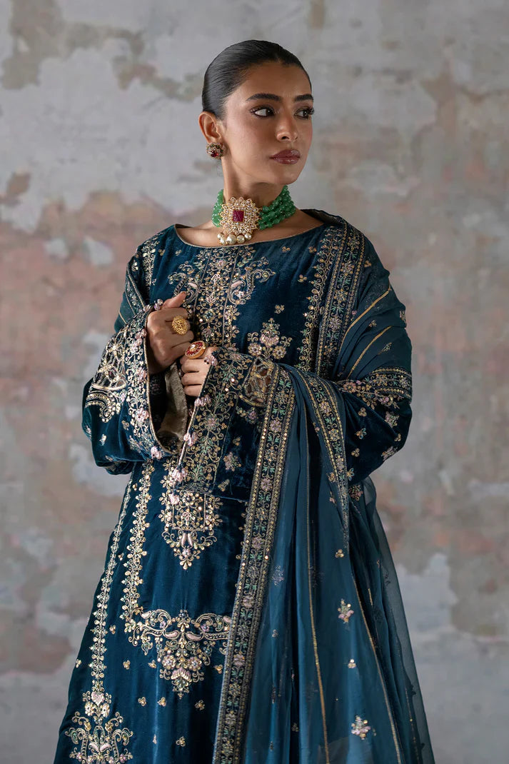 Emaan Adeel | Zarposh Velvet Collection | Meher