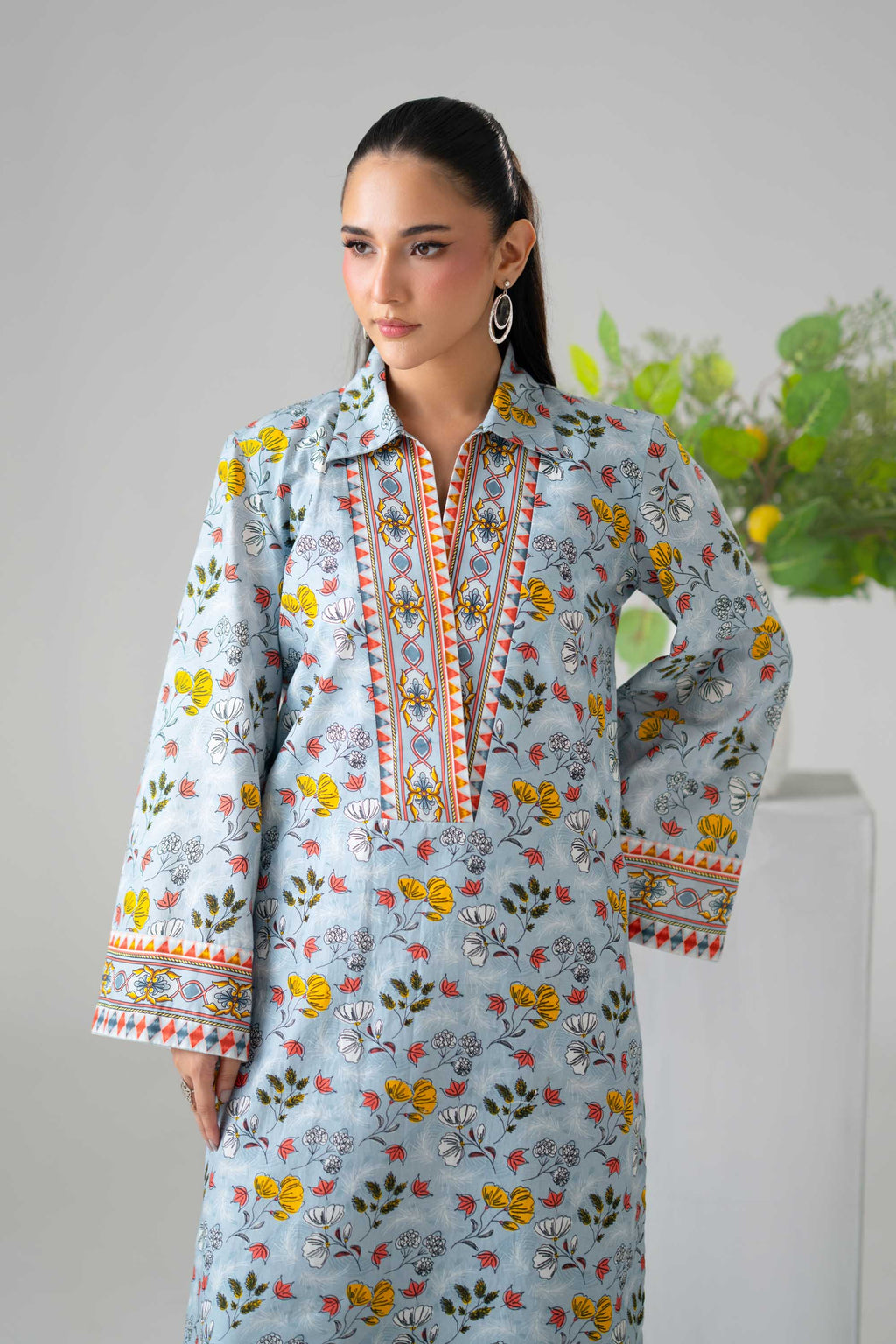 Akbar Aslam | Digital Print Lawn | Nixon