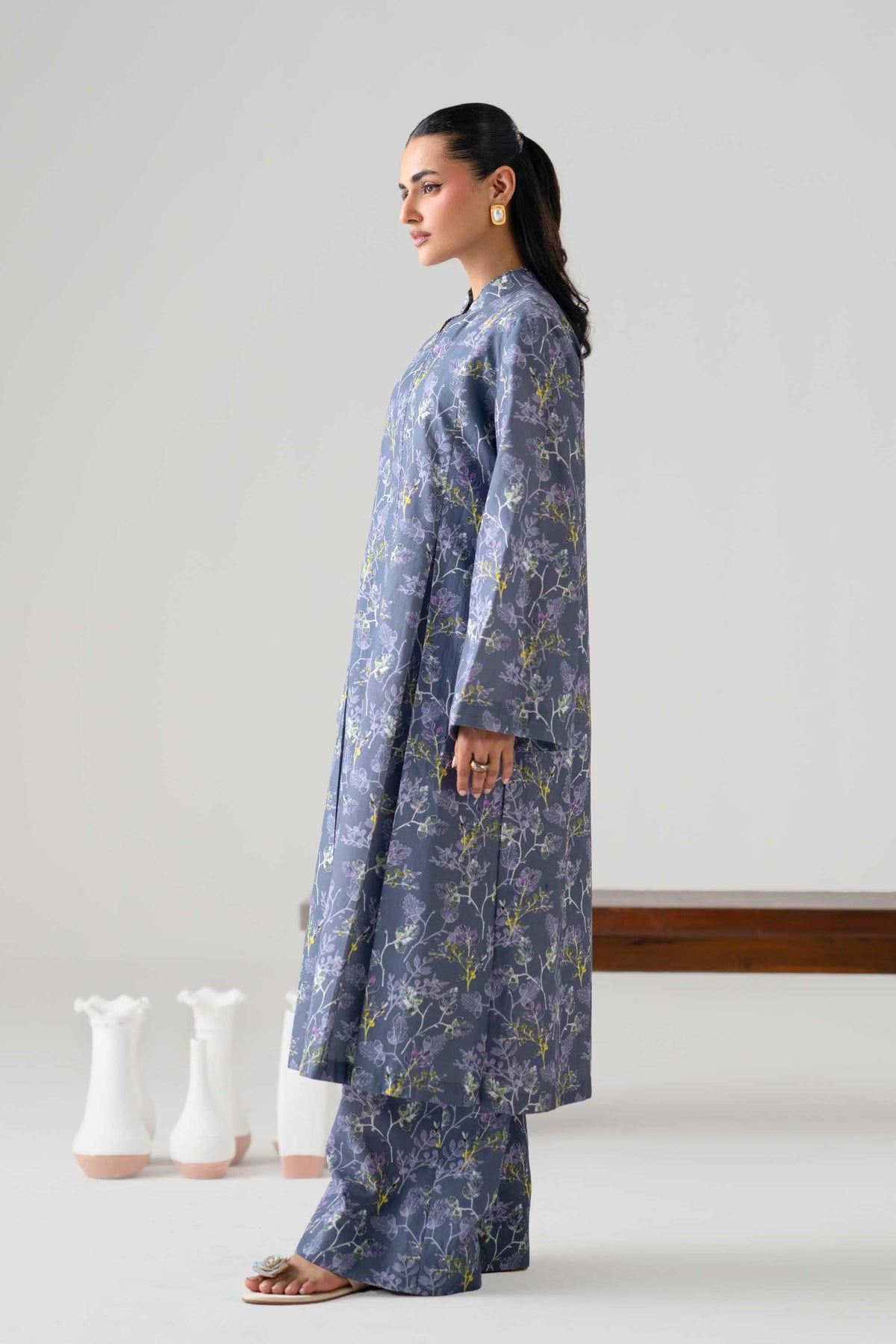 Akbar Aslam | Digital Print Lawn | Kiro