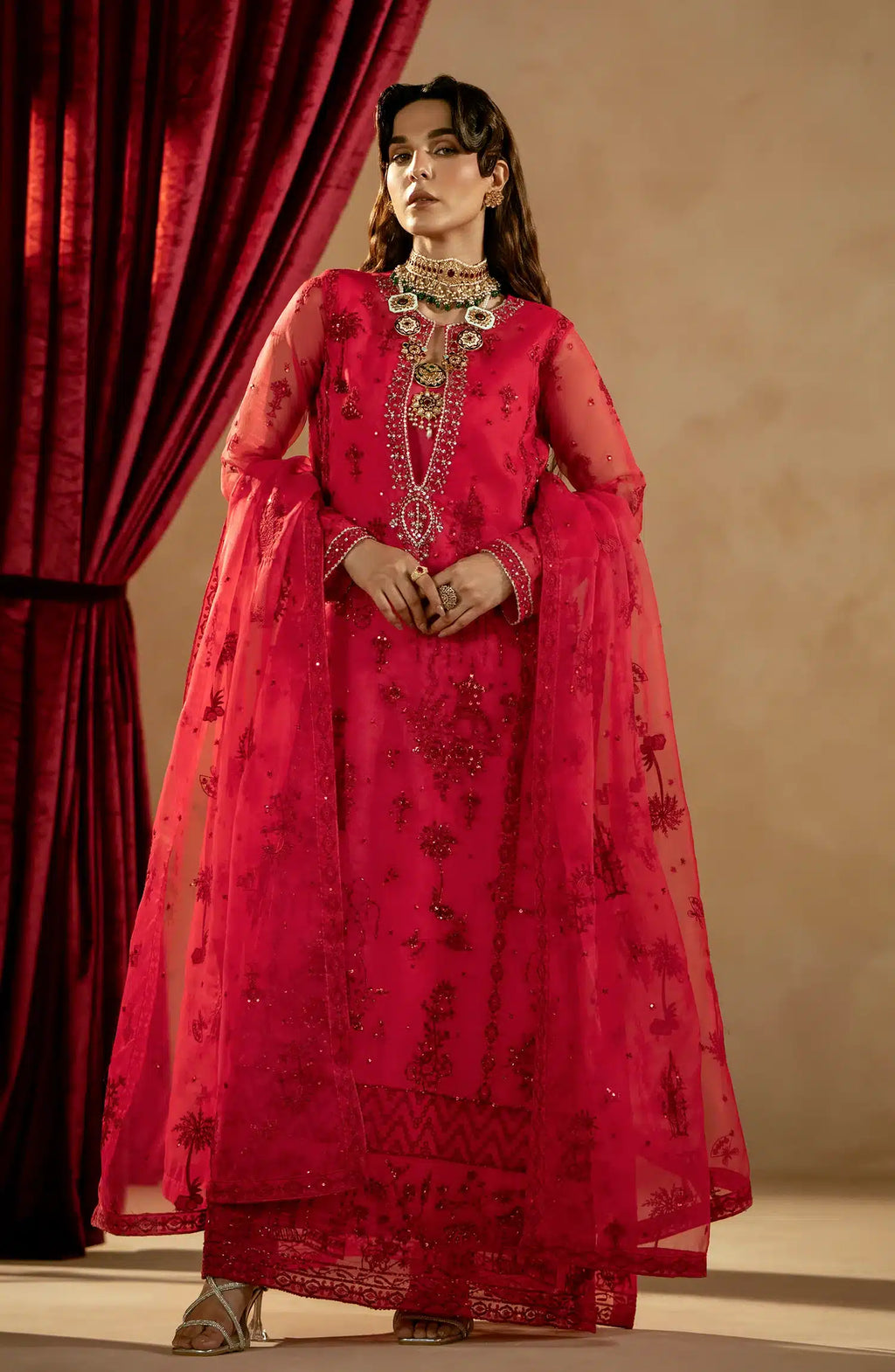 Maryum N Maria | Zamani Beghum Formals 23 | Tourmaline-(MW23-513) - House Of Anaya